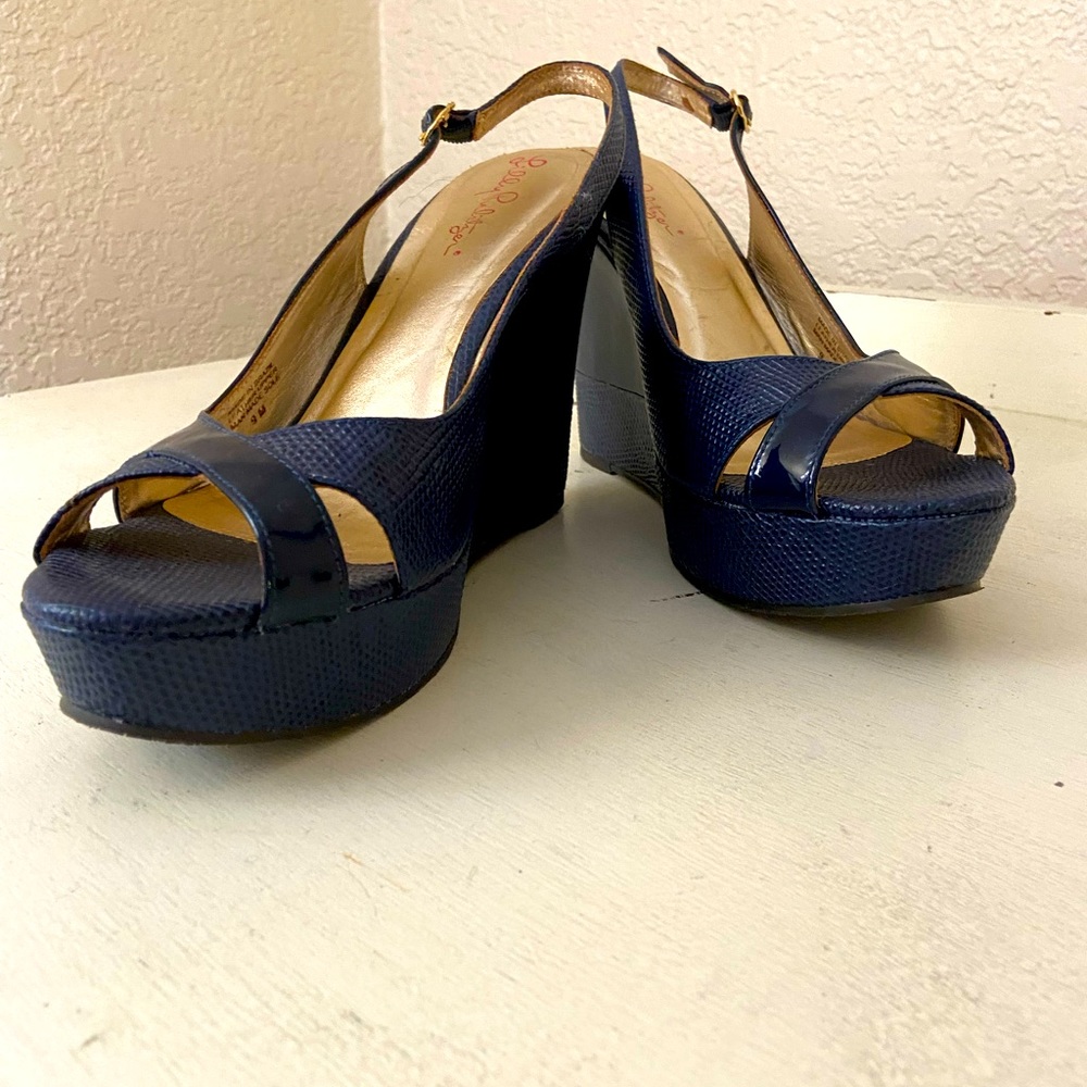 Lilly Pulitzer Wedge Sandals